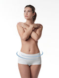 Poirier Mid Waist Seamless Shorts — Ivory