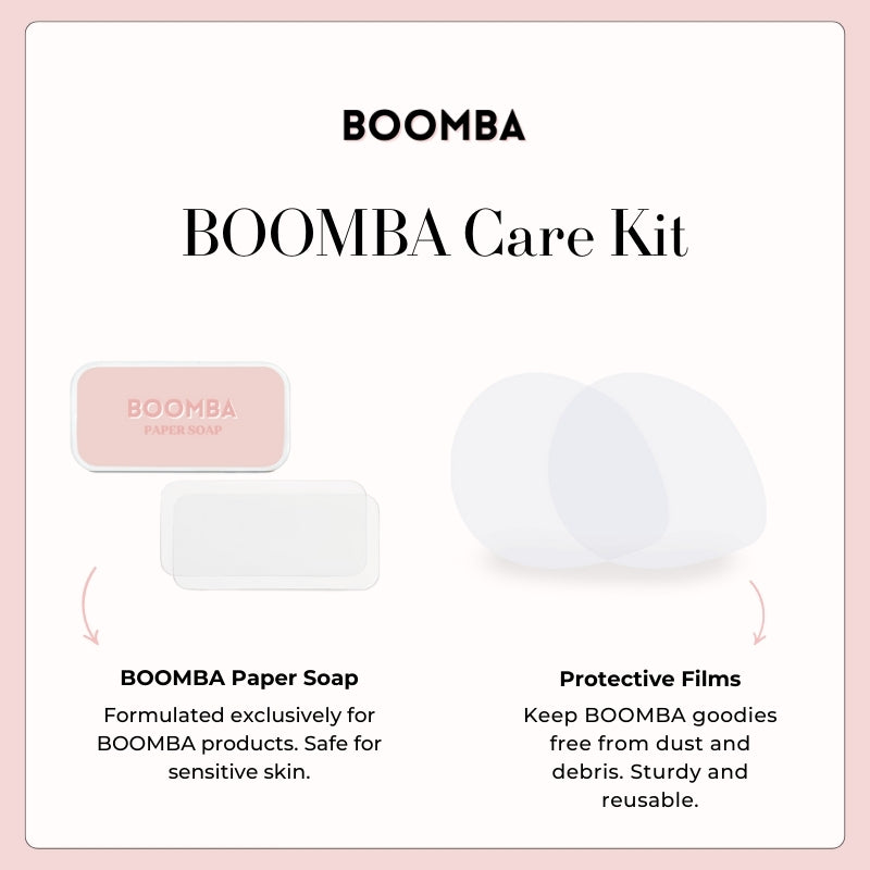 BOOMBA Standard Care Kit — official BOOMBA product and styling image