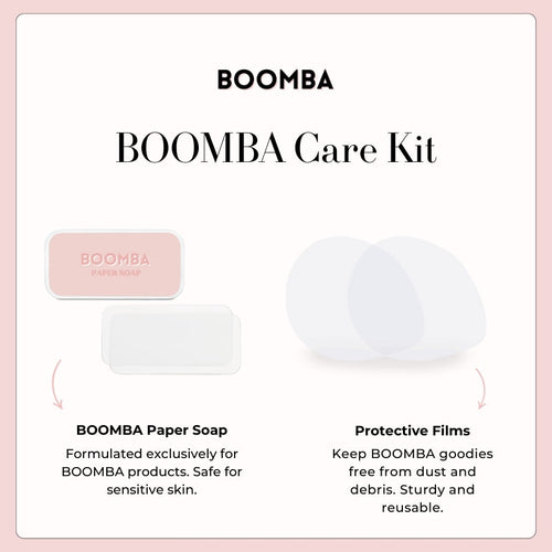 BOOMBA Standard Care Kit — official BOOMBA product and styling image