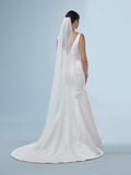 Poirier Simple Soft Tulle Veil — 210cm